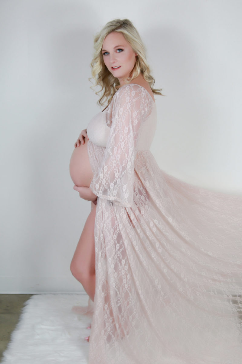Zyra's Boudoir Pregnancy Photoshoot, Indianapolis